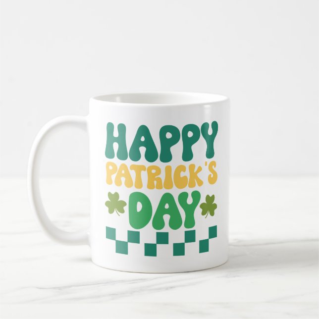 Happy St. Patrick's Day Party Coffee Mug (Left)