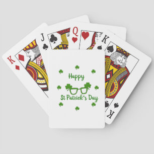 Happy St Patrick's Day   Playing Cards