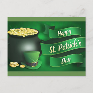 Happy St.Patrick's Day Postcard