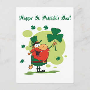 Happy St. Patrick's Day Postcard