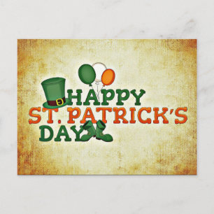 Happy St. Patrick's Day Postcard
