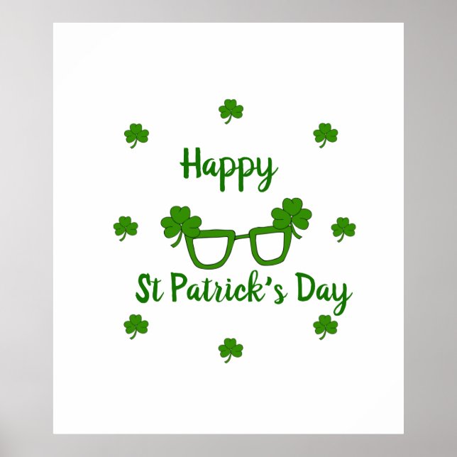 Happy St Patrick's Day   Poster (Front)
