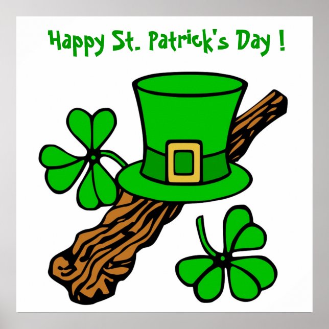 HAPPY ST.PATRICK'S DAY POSTER (Front)