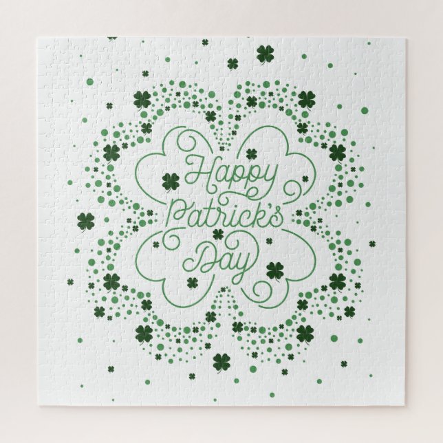Happy St. Patrick's Day Puzzle 20x20 (Vertical)