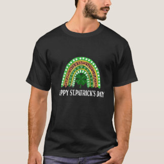 Happy St Patrick's Day Rainbow Drinking St Patrick T-Shirt