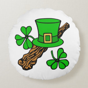 HAPPY ST.PATRICK'S DAY ROUND CUSHION