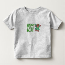 Happy St. Patrick's Day Ruffle Tee