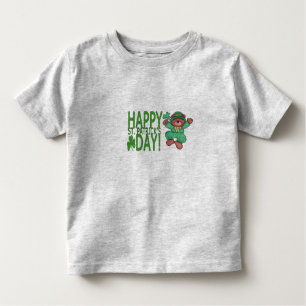 Happy St. Patrick's Day Ruffle Tee