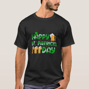 Happy St. Patrick's Day Saint Pat Funny Irish Beer T-Shirt