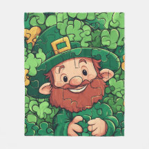 Happy St. Patrick's Day Shamrocks Puzzle