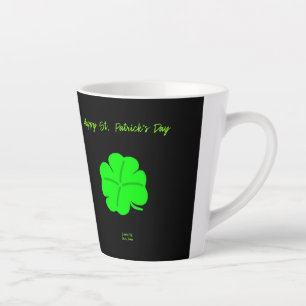 Happy St. Patrick's Day Small Latte Mug