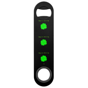 Happy St.  Patrick's Day Speed Bottle Opener