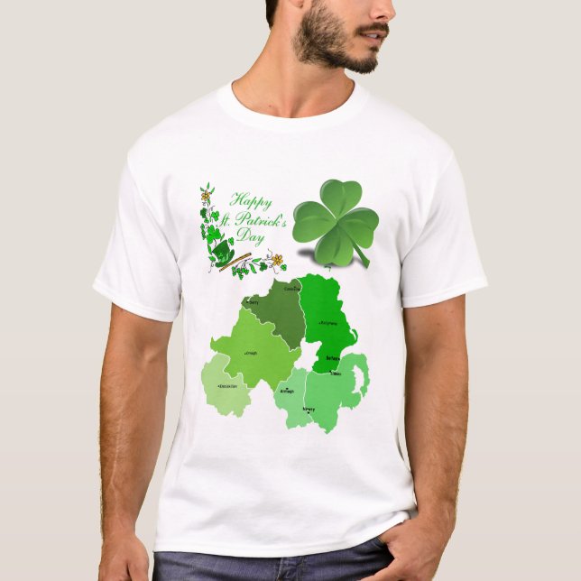 Happy St. Patrick's Day T-Shirt (Front)