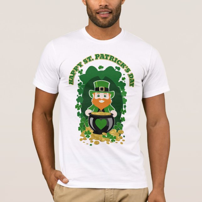Happy St. Patricks Day T-shirt perfect gift  (Front)