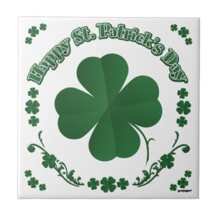 Happy St. Patrick's Day Tile