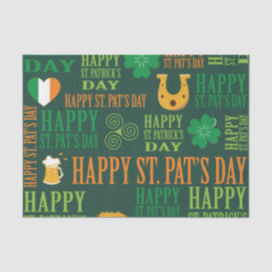 Happy St. Patrick's Day Tissue Paper