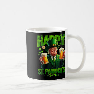 Happy St. Patricks Day Trump Shamrock Saint Coffee Mug