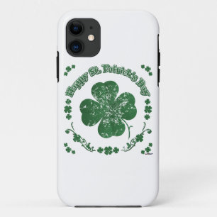 Happy St. Patrick's Day - vintage style iPhone 11 Case