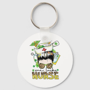 Happy St Patricks Day Women And Men Key Ring