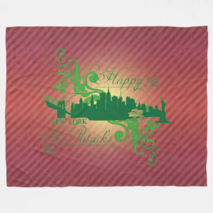 HAPPY ST.PATRICKS - Fleece Blanket