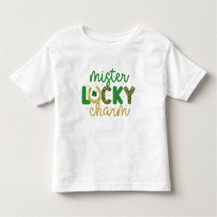 Happy St. Patrick's Mister Lucky Charm Toddler T-Shirt