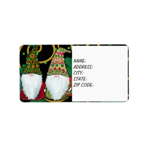 Happy St. Patty's Day GNOMES Label