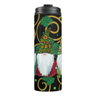 Happy St. Patty's Day GNOMES Thermal Tumbler