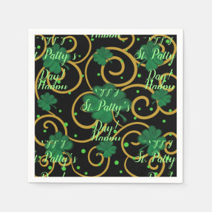 Happy St. Patty's Day Napkin