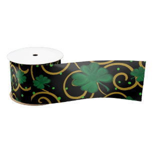 Happy St. Patty's Day      Satin Ribbon