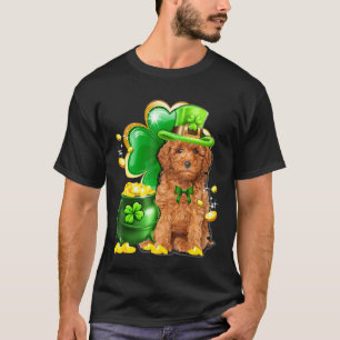 Happy St Pugtricks Day Pug Leprechaun Hat Saint Pa T-Shirt