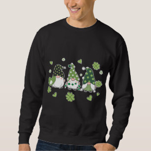 Happy St Saint Patricks Patrick's Day Gnome Trio S Sweatshirt