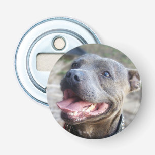 Happy Staffordshire Bull Terrier, Bottle Opener