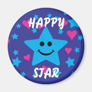 Happy star magnet