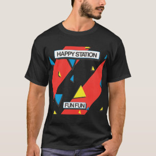 Happy Station - Fun Fun Italo Disco Band T-Shirt