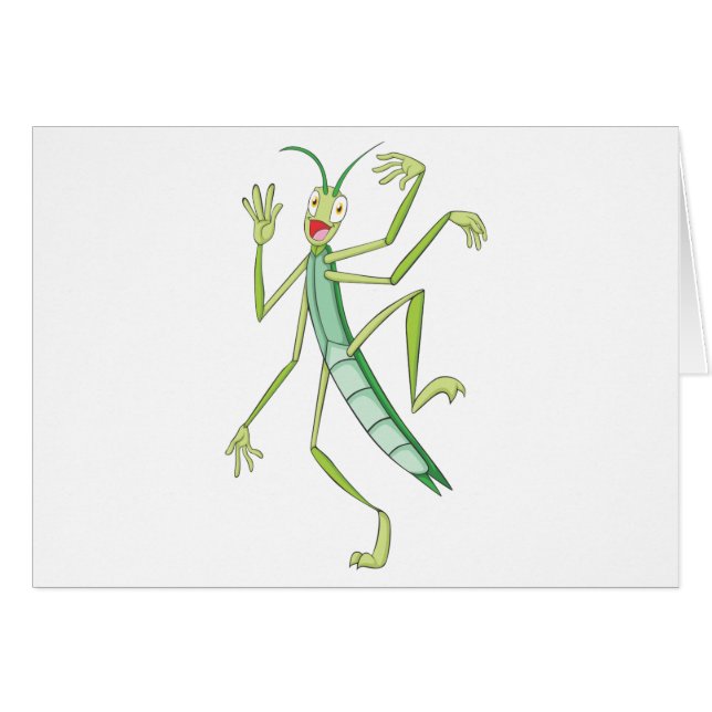 Happy Stick Insect (Front Horizontal)