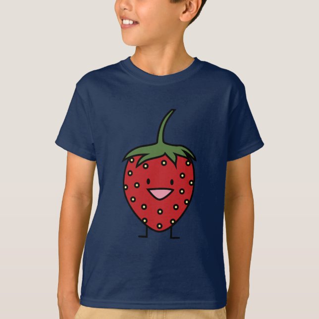 Happy Strawberry T-Shirt (Front)