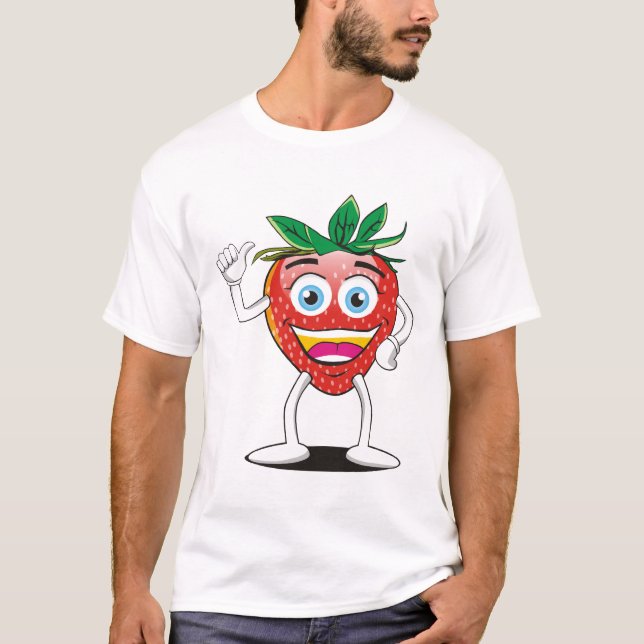 Happy Strawberry T-Shirt (Front)