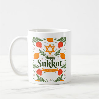 Happy Sukkot Chag Sameach Pesach Coffee Mug