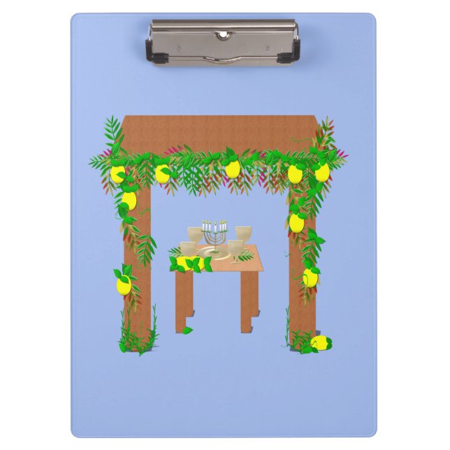 Happy Sukkot Clipboard (Front)