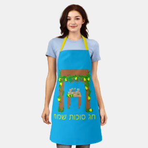 Happy Sukkot ,Personalised Apron