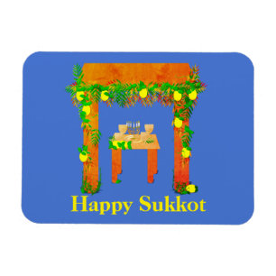 Happy Sukkot ,Personalised Magnet