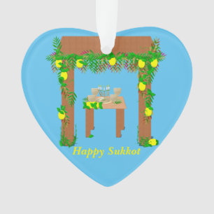 Happy Sukkot ,Personalised Ornament