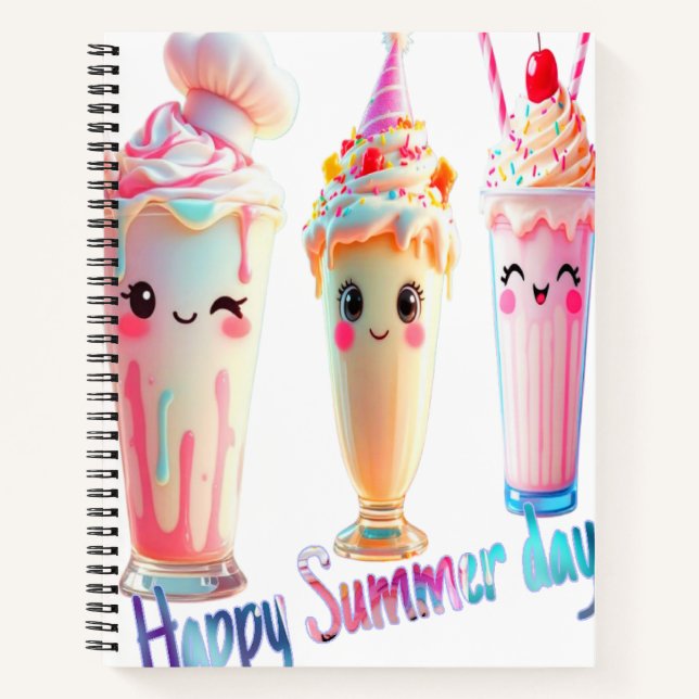Happy Summer day  Notebook (Front)