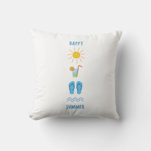 Happy Summer Pillow