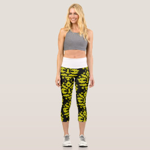 happy summer solstice Midsummer Capri Leggings