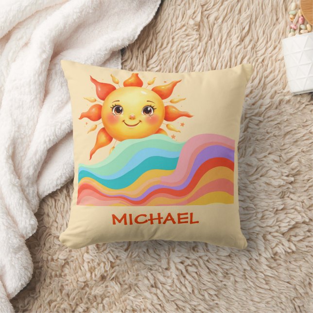 Happy Summer Vibes Cushion (Blanket)
