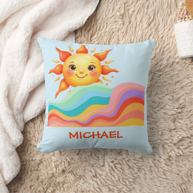 Happy Summer Vibes Cushion (Blanket)