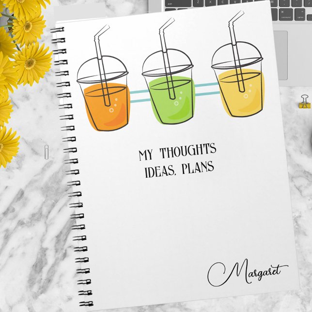 Happy Summertime Spiral Planner, Notebook (Creator Uploaded)