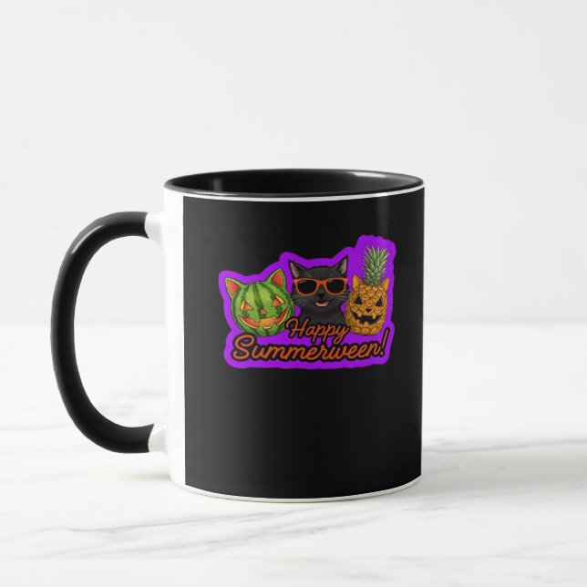 Happy Summerween! Classic Mug (Left)