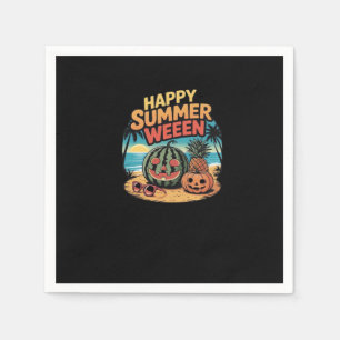 Happy Summerween Classic Napkin